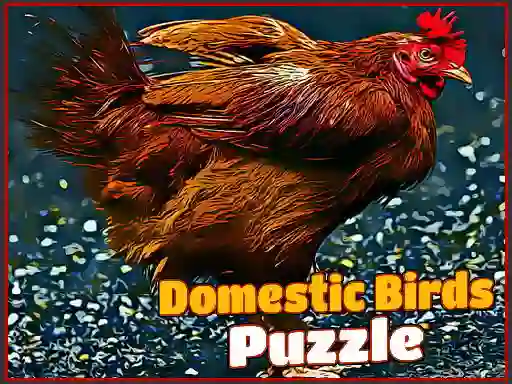 Spill Domestic Birds Puzzle online