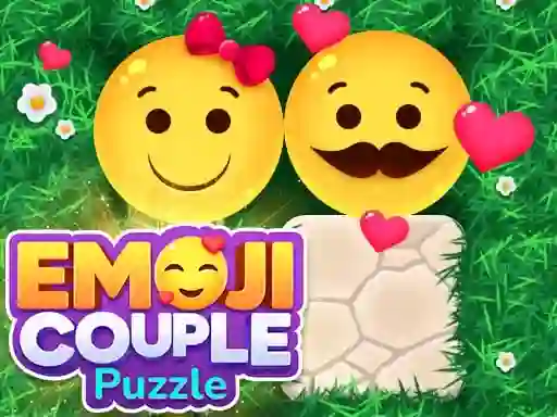 Spill Emoji Couple Puzzle online