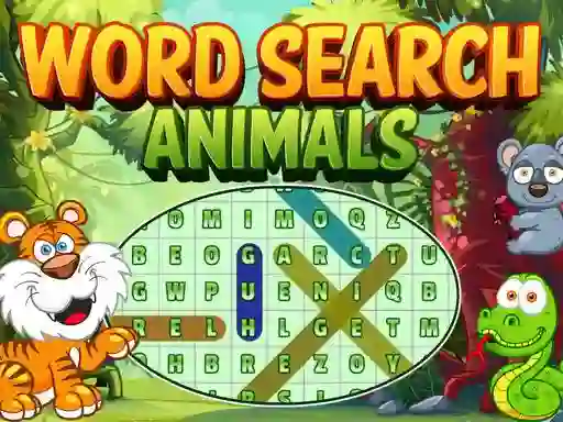 Spill Word Search Animals online