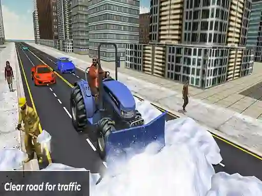 Spill Grand Snow Clean Road Driving Simulator online