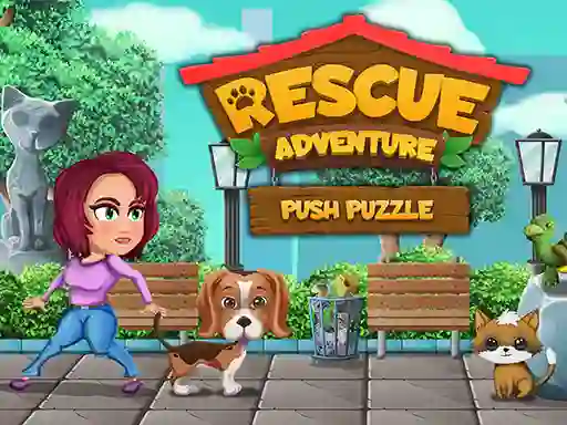 Spill Rescue Adventure Push Puzzle online