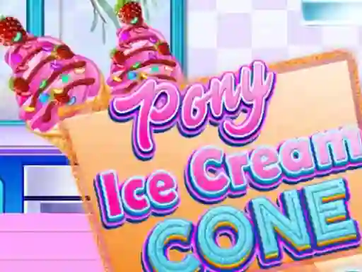 Spill Pony Ice Cream Cone online