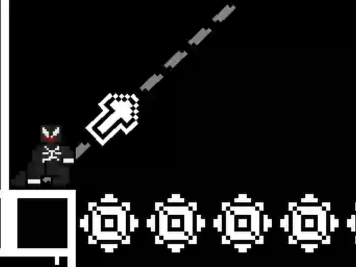 Spill 8bit Black Ropeman online