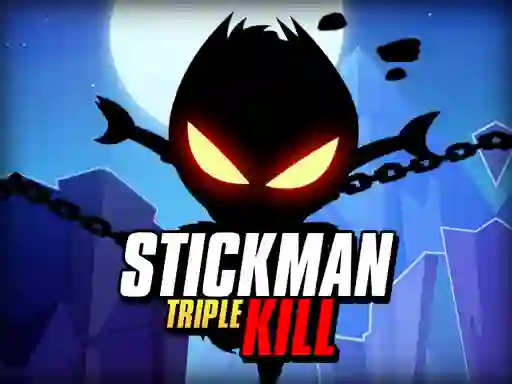 Spill Stickman Triple Kill online