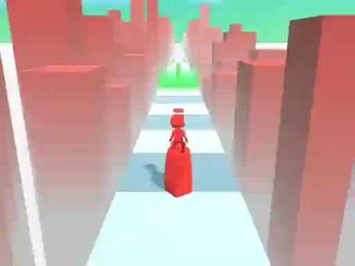 Spill Stack tower colors run 3d-Tower run cube surfer online