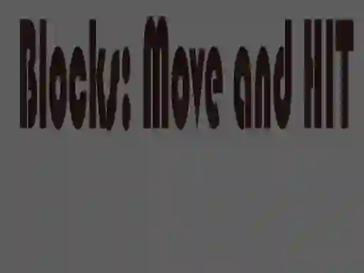 Spill Blocks: Move and HIT online