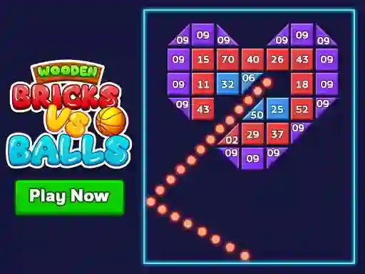 Spill Wooden Bricks Vs Balls online