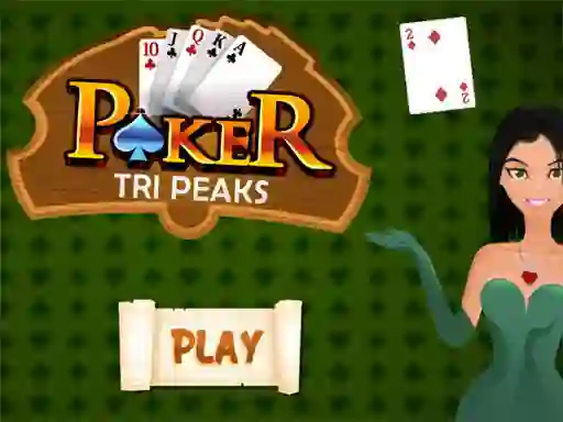 Spill Poker Tri Peaks online