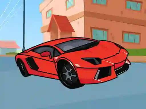 Spill Lamborghini Coloring Book online