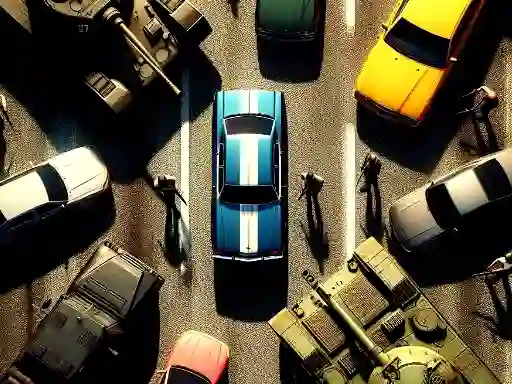 Spill GTA Car Rush online