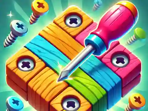 Spill Unscrew Wood Puzzle online
