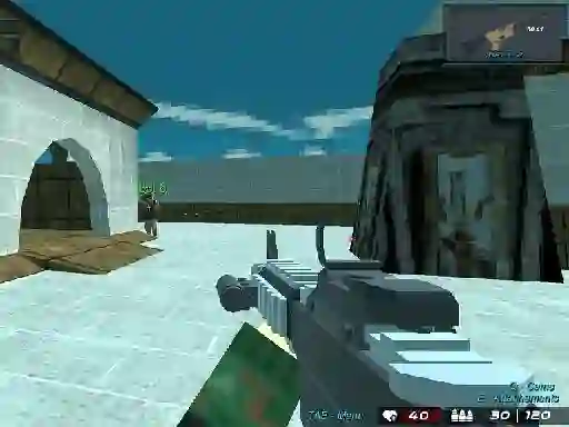 Spill Blocky Shooting Arena 3d Pixel Combat online