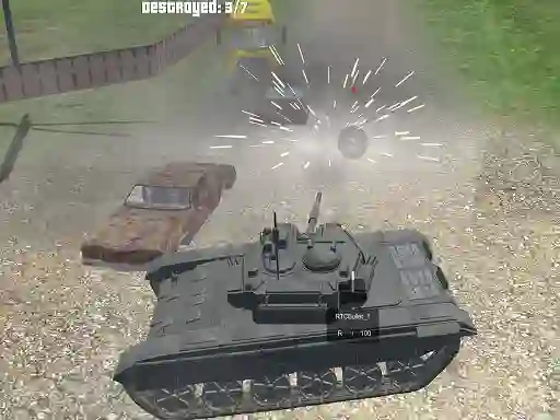 Spill Tank Shooting Simulator online