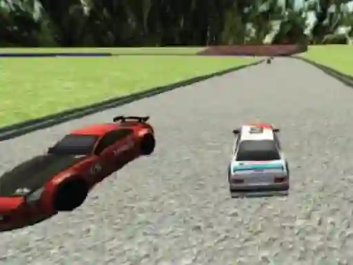 Spill Police Racing Car online