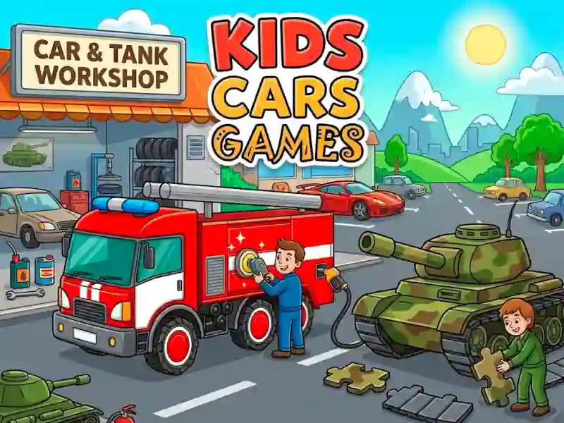 Spill Kids Cars Games online