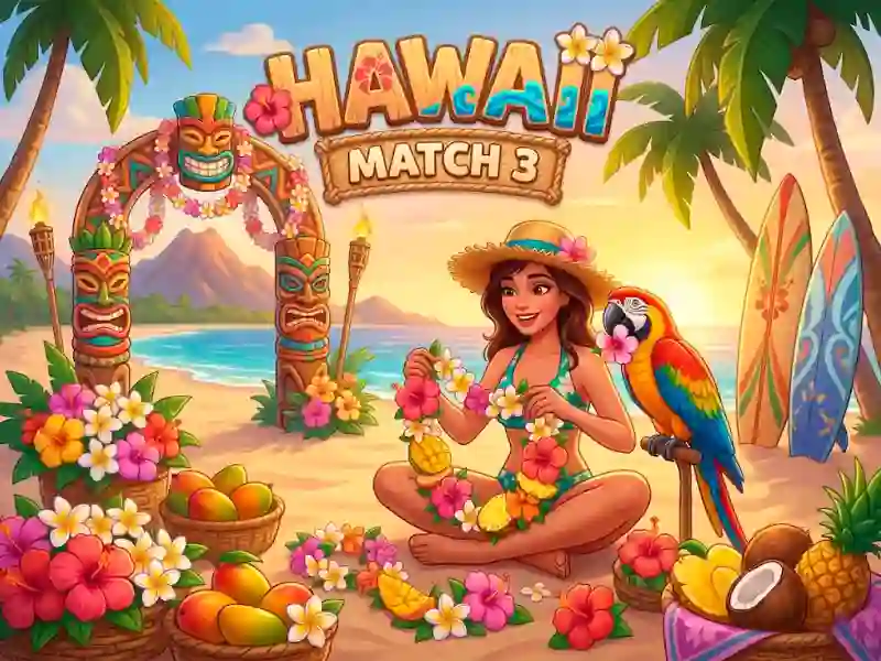 Spill Hawaii Match 3 online