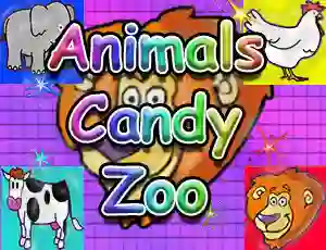 Spill Animals Candy Zoo online