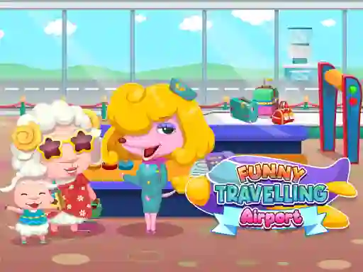 Spill Funny Travelling Airport online