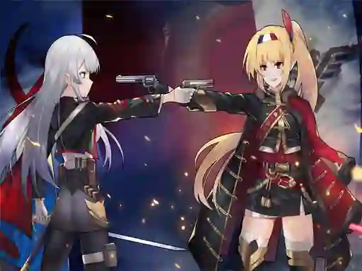 Spill Anime Girl With Gun online
