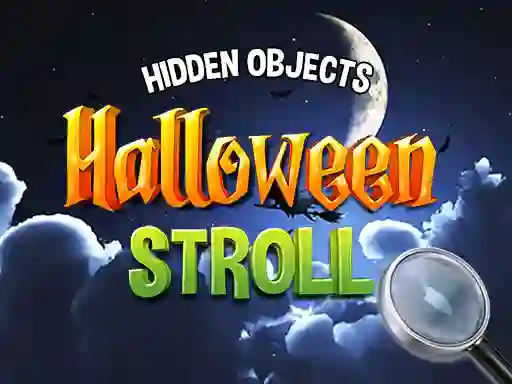 Spill Hidden Objects: Halloween Stroll online