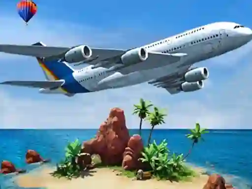 Spill Air plane Simulator Island Travel online