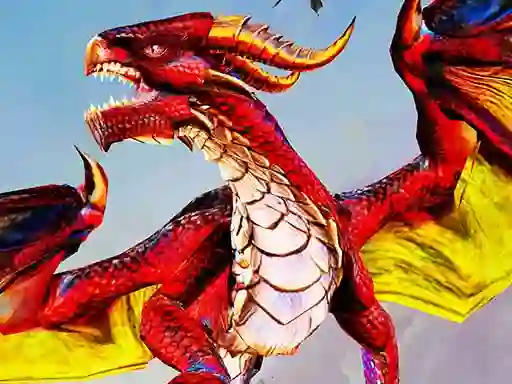 Spill Flying Dragon City Attack online