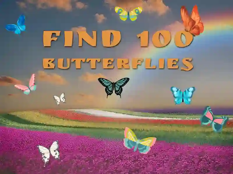 Spill Find 100 butterflies online
