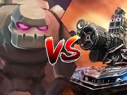 Spill Tank vs Golems online