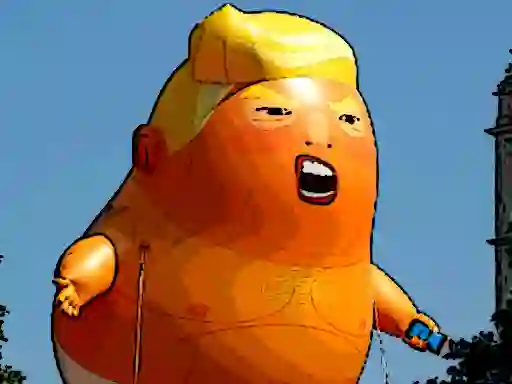 Spill Trump Flying Adventure online