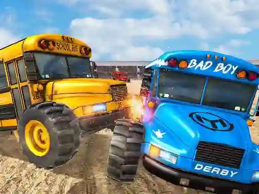 Spill School Bus Demolition Derby online