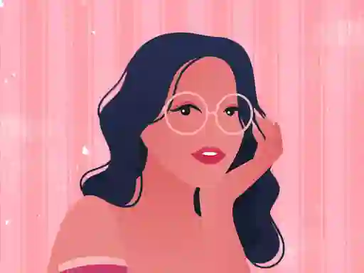 Spill Curly Haired Jigsaw online
