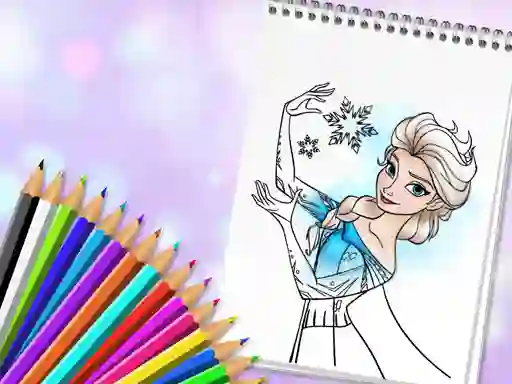 Spill Amazing Princess Coloring Book online