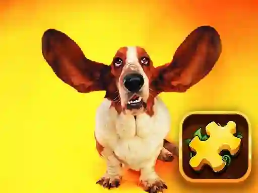Spill Funny Dogs Puzzle online