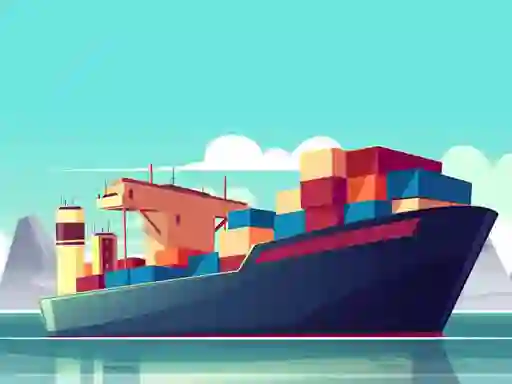 Spill Cargo Ships Jigsaw online