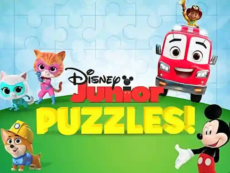 Spill Disney Junior Puzzles online