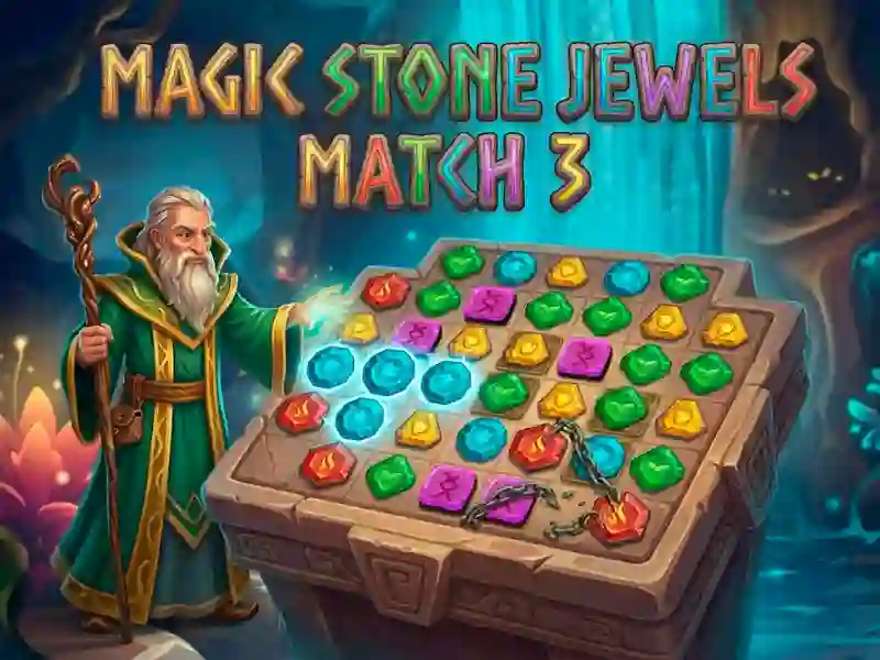Spill Magic Stone Jewels Match 3 online