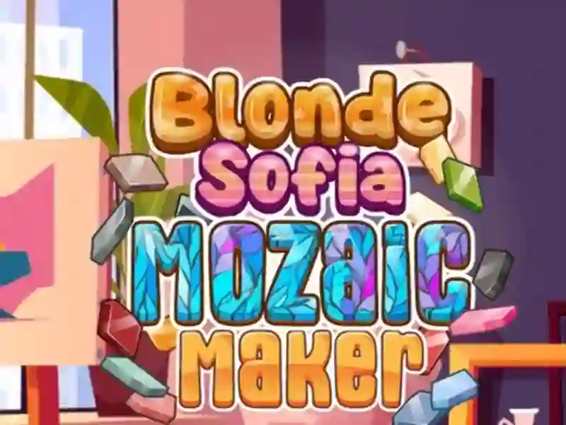 Spill Blonde Sofia: Mozaic Maker online