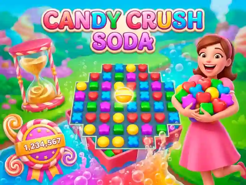 Spill Candy Crush Soda online