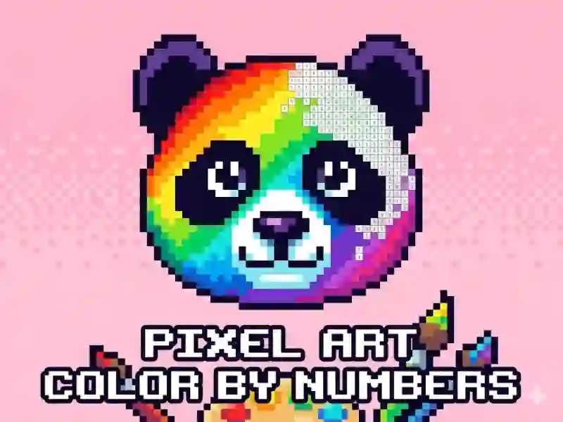 Spill Pixel Art - Color by Numbers online