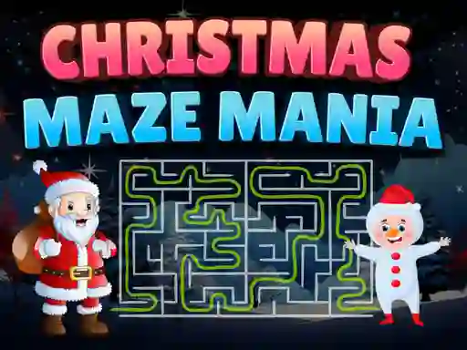 Spill Christmas Maze Mania online