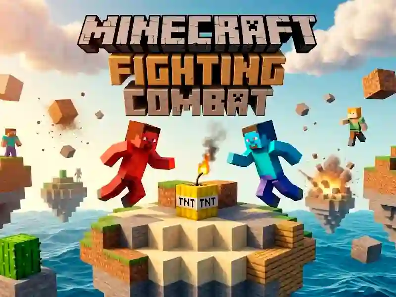 Spill Minecrafts Fighting Combat online