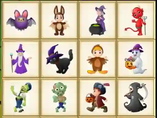 Spill Halloween Board Puzzles online