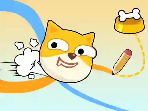 Spill Doge Rush Draw Home Puzzle online