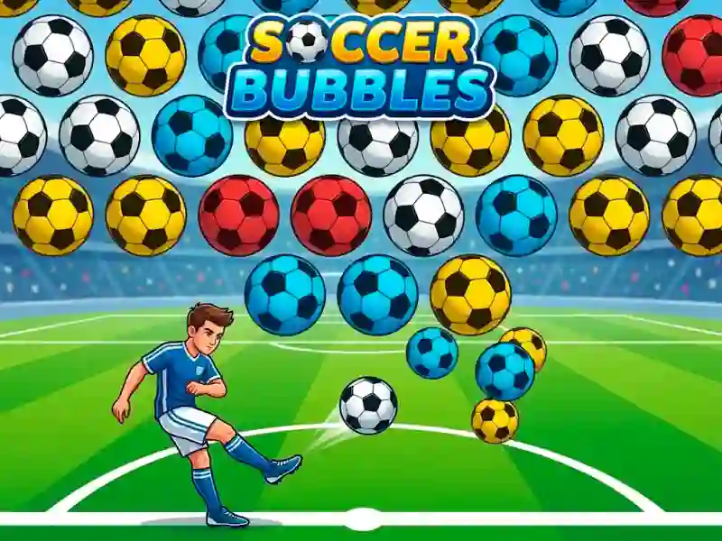 Spill Soccer Bubbles online