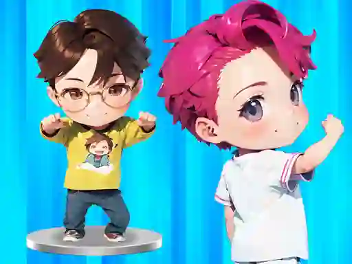 Spill BTS Chibi Claw Machine online