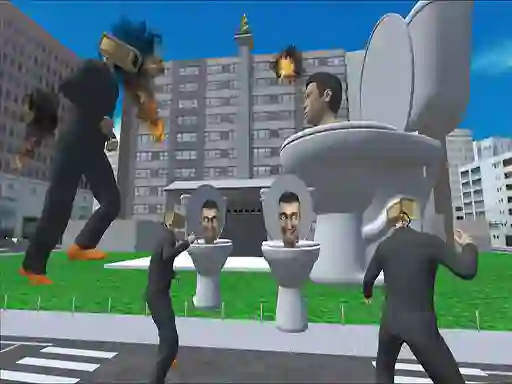 Spill Skibidi Toilet Rage online