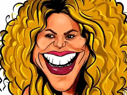 Spill Shakira Funny Face online