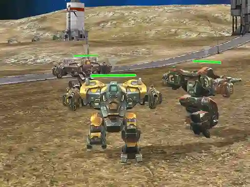 Spill War Robot Earth Survival online