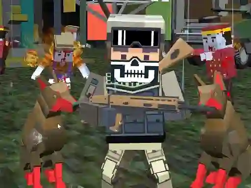Spill MultiGun Arena 3D Zombie Survival online