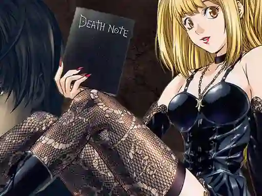 Spill Death Note Anime Jigsaw Puzzle Collection online